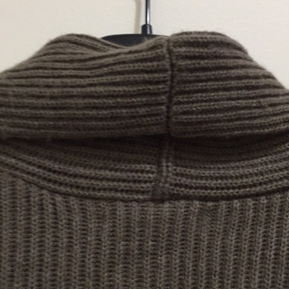 Fred David dark taupe cardigan ( sz petite lg) - Picture 4 of 10